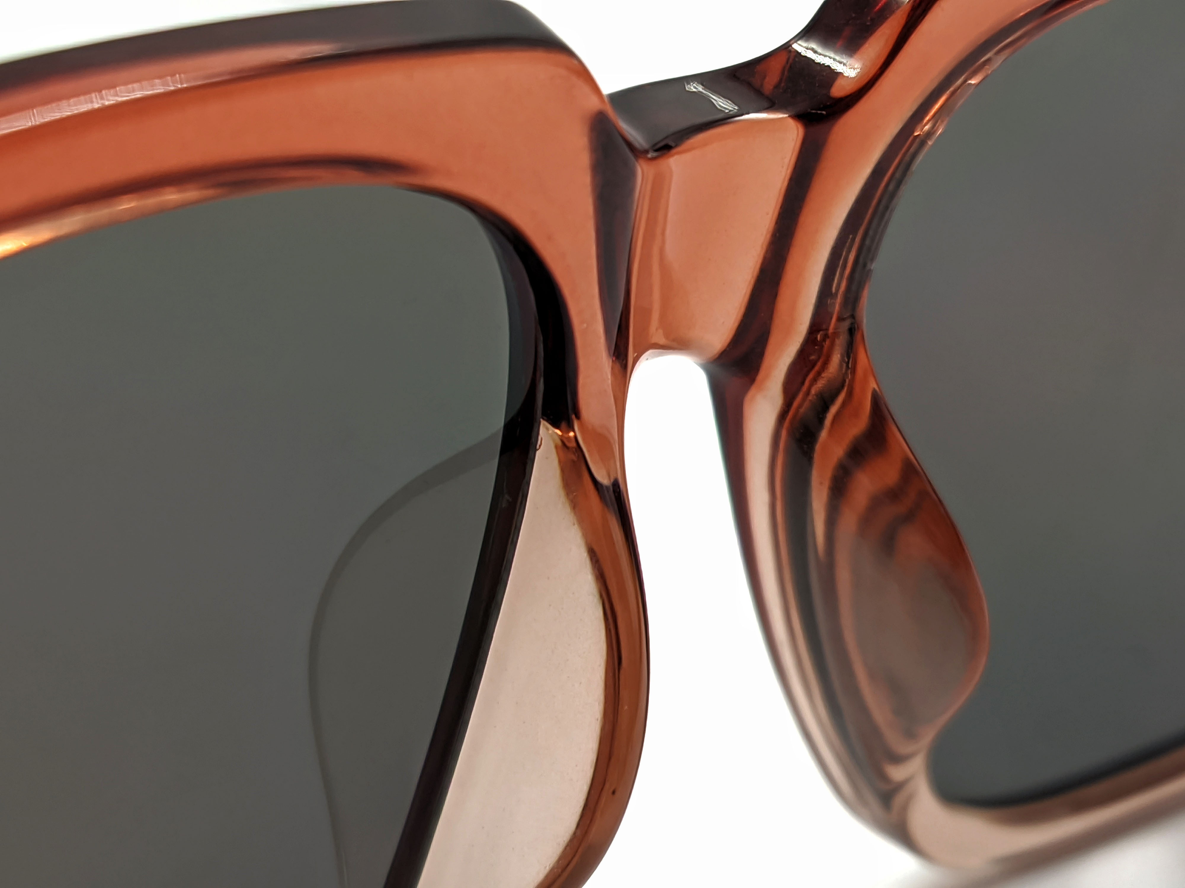 Gafas de sol polarizadas de acetato negro degradado para mujer, protección UV personalizada, 2021, tonos de gran tamaño, UV400, moda de lujo para mujer