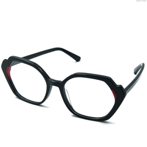 Gafas de sol que bloquean la luz azul, gafas de acetato de río, montura de gafas, moda, espejo negro, Blu Ray