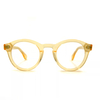 Marcos ópticos de acetato amarillo transparente Gensun Eyewear Frames Spectacles Factory Eyeglass Outlet