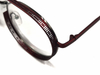 Monturas redondas de metal para vino tinto Monturas de gafas personalizadas Monturas de gafas a medida