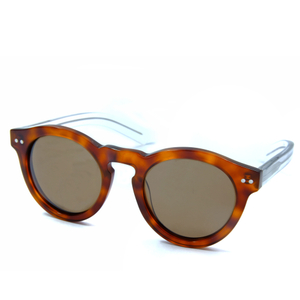 El más nuevo diseño de montura redonda de acetato transparente, gafas de sol personalizadas para mujer, 2022 tonos, gafas de sol personalizadas, estilo River Ins