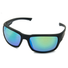 Gafas de sol negras TR90 con lentes azules Gafas de sol polarizadas personalizadas Los mejores fabricantes de gafas
