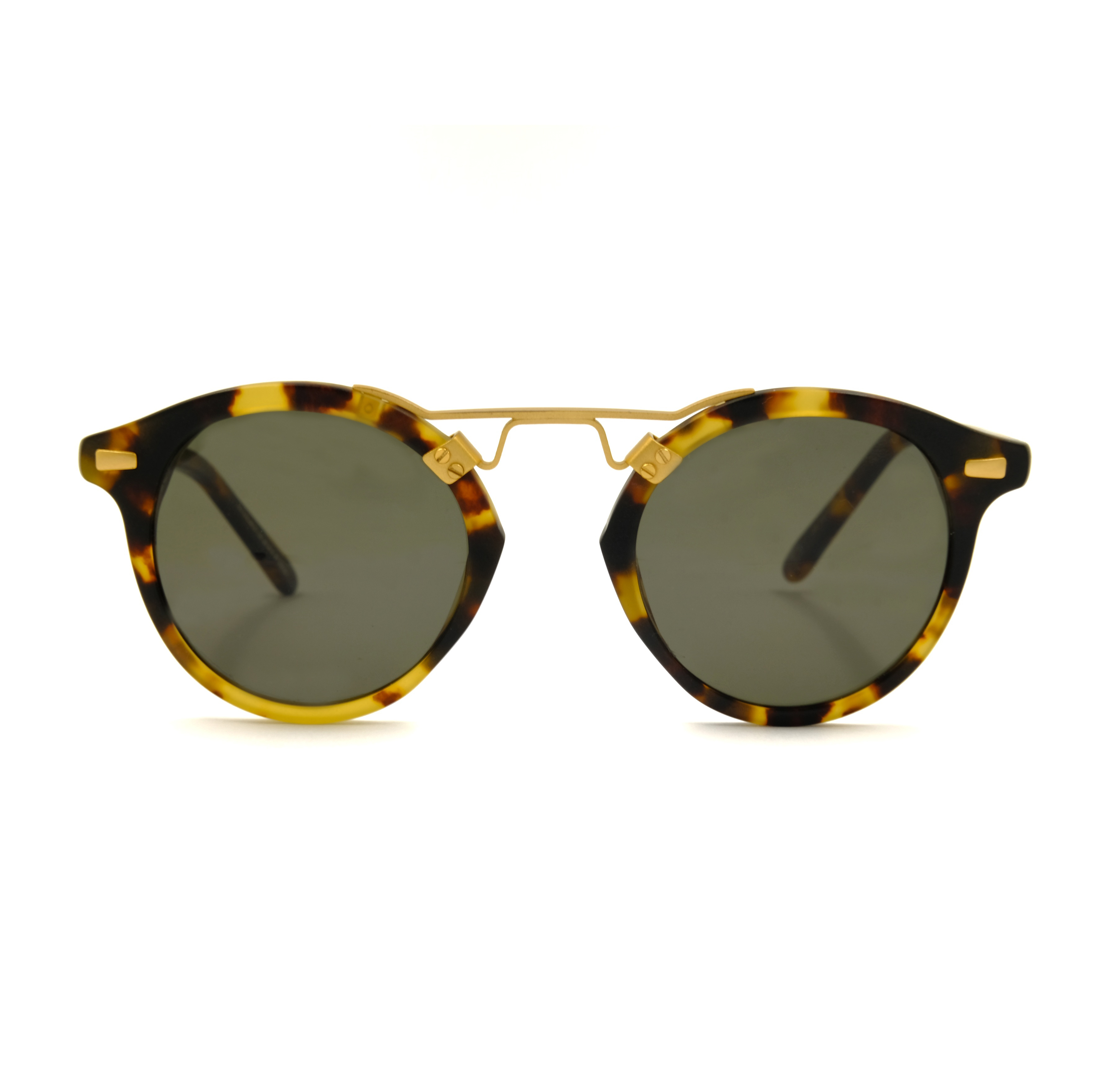 Gafas de sol de acetato de carey de metal dorado Proveedores de gafas de sol de marca personalizada