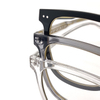 Gafas de acetato gris transparente Gafas Gensun Monturas de gafas personalizadas Monturas de gafas a medida